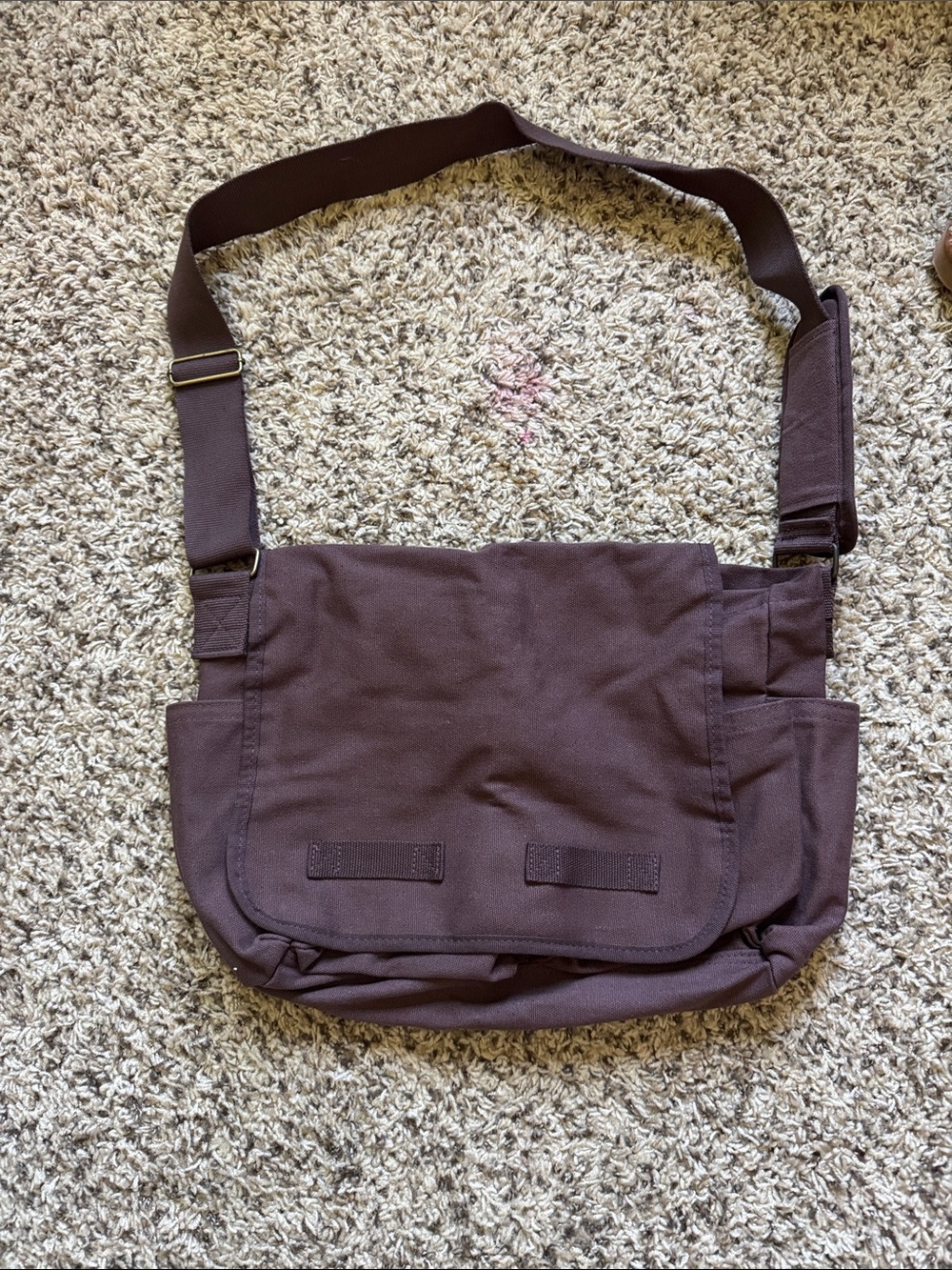 Brown Messenger Bag